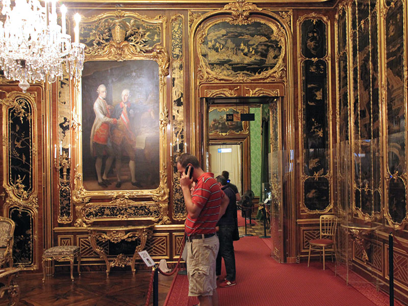 Глазами очевидцев: интерьеры дворца Шёнбрун. Экскурсии по Вене